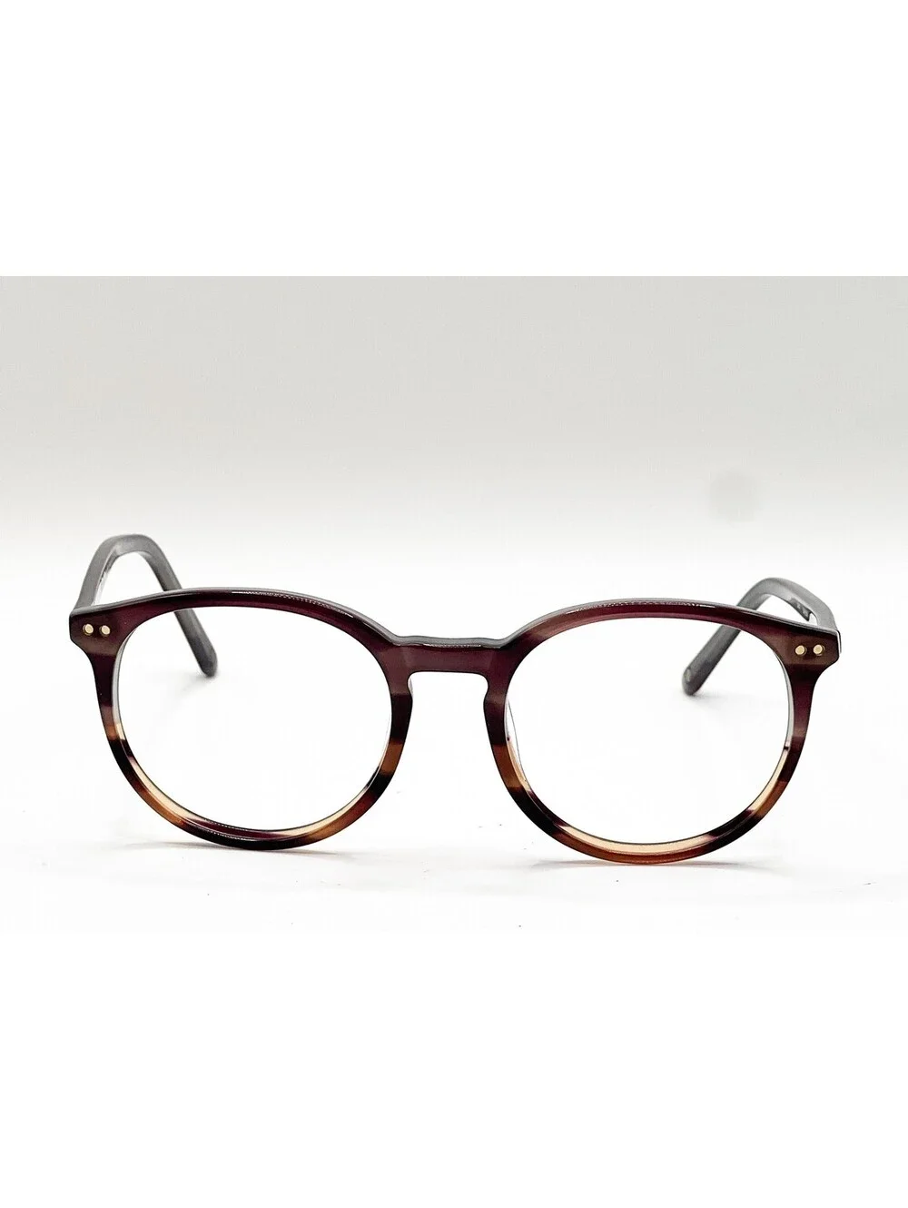 Muse 39-P9510 Brown Round Authentic Eyeglass Frames 50-18-140
